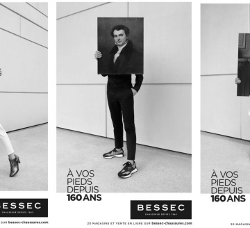 Chaussures Bessec fête ses 160 ans en publicité