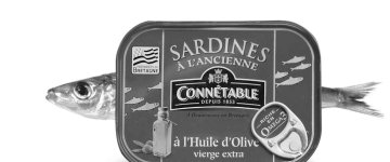 Nouvelle Vague en campagne pour les sardines Connétable 