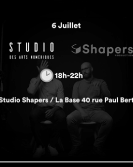 AFTERWORK : Studio Shapers x Le studio des arts numériques
